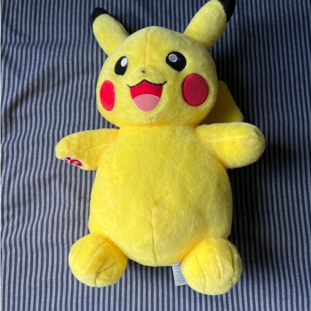 Gently Used Build a Bear Pikachu Plush